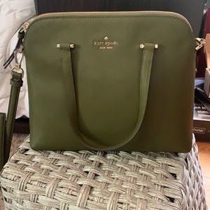 Kate spade seaweed makes satchel